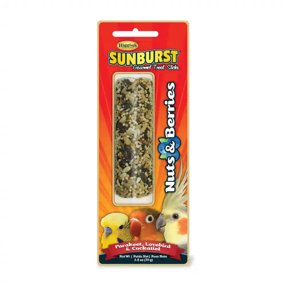 Higgins Nut'n Berries Tiel Stick 2.26 Oz Box